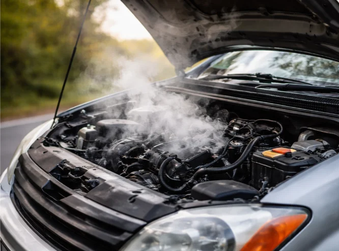 engine overheating issue