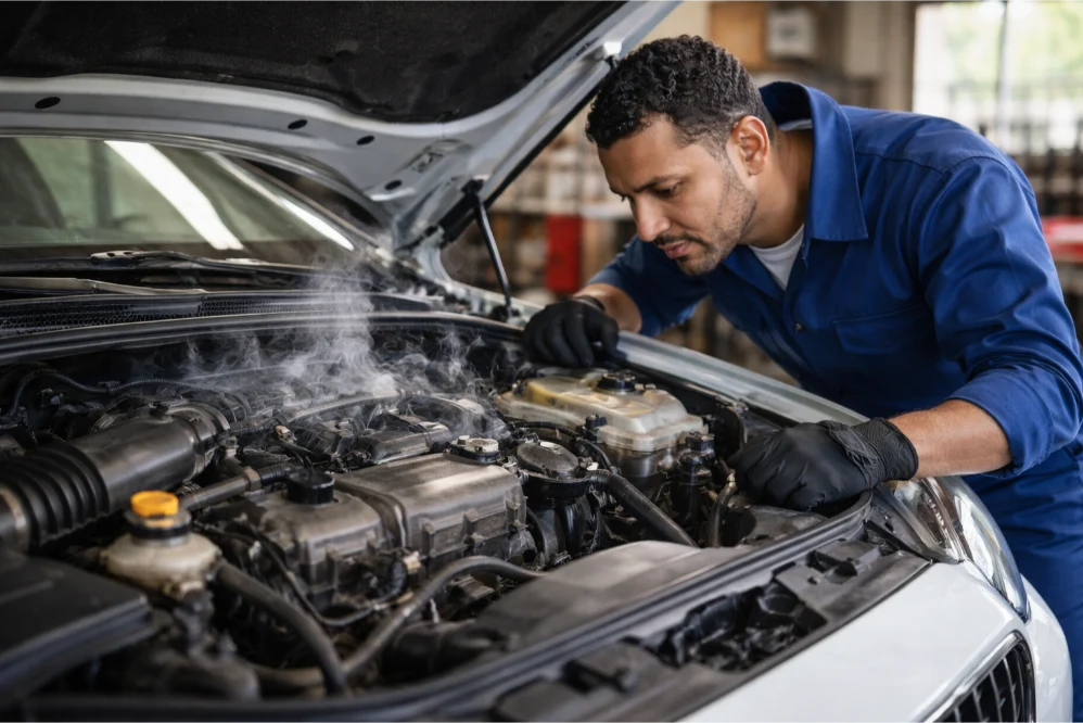 Engine Wear inspection Smoke